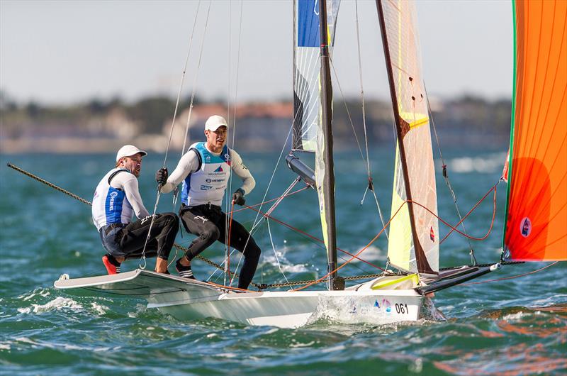 Sime Fantela / Mihovil Fantela - 2019 Hempel World Cup Series Miami photo copyright Pedro Martinez / Sailing Energy / World Sailing taken at  and featuring the 49er class