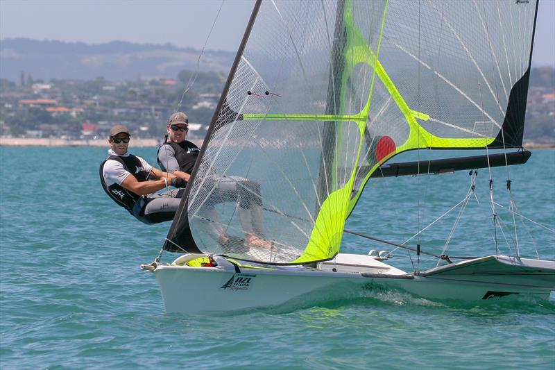 Blair Tuke and Peter Burling - Day 1, Oceanbridge NZL Sailing Regatta, February 1, 2019 photo copyright Michael Brown, Yachting New Zealand taken at Yachting New Zealand and featuring the 49er class