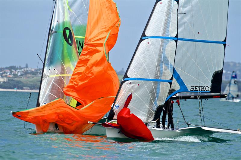 49er - Oceanbridge NZL Sailing Regatta - Day 2 - February 2 - photo © Richard Gladwell