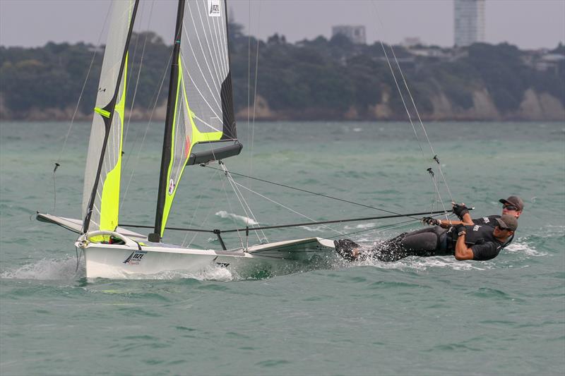 Peter Burling and Blair Tuke won six of the 11 races - 49er - Oceanbridge NZL Sailing Regatta - February 3, 2019 - photo © Michael Brown, Yachting NZ