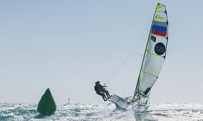 2019 Portugal Grand Prix Vilamoura photo copyright Vilamoura Sailing taken at  and featuring the 49er class