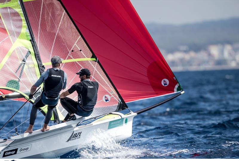 Peter Burling - 49er - NZL Sailing Team - Trofeo Princesa Sofia Iberostar - Day 2 - April 2, 2019 photo copyright Sailing Energy taken at Real Club Náutico de Palma and featuring the 49er class