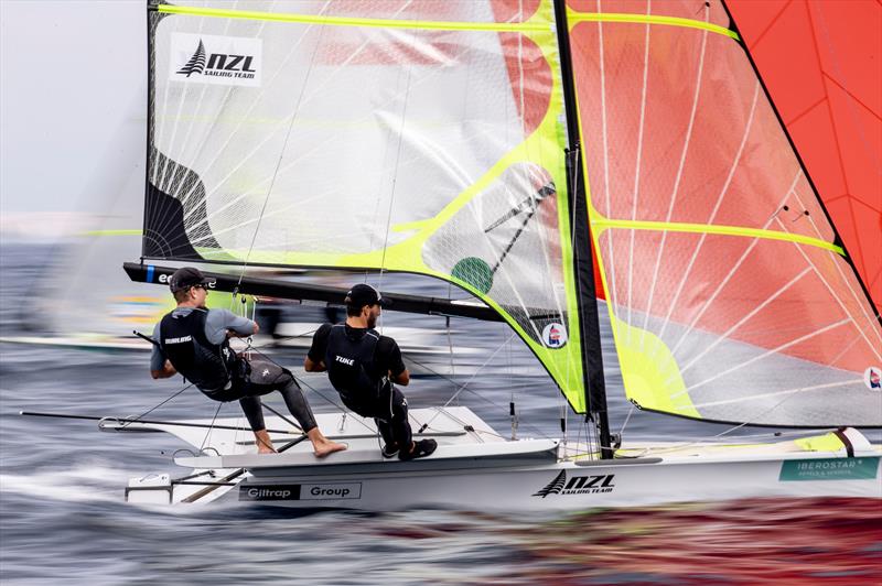 Peter Burling and Blair Tuke - 49er - NZL Sailing Team - Trofeo Princesa Sofia Iberostar - Day 3 - April 3, 2019 photo copyright Sailing Energy taken at Real Club Náutico de Palma and featuring the 49er class