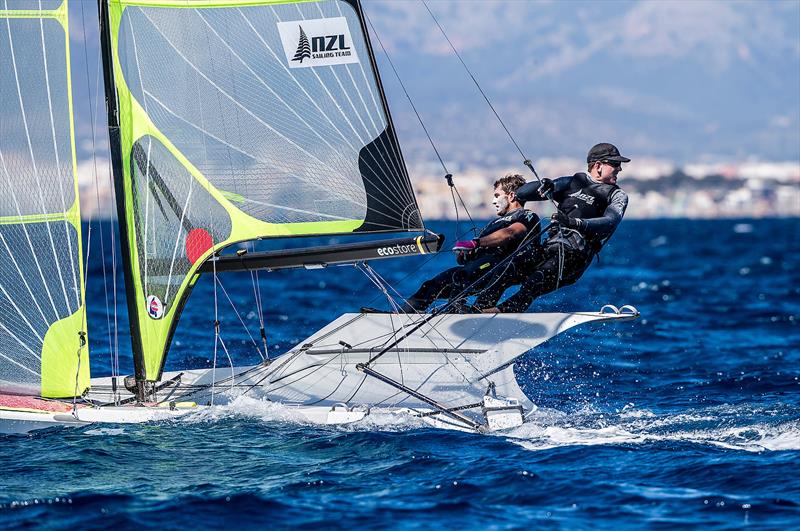 Peter Burling and Blair Tuke - 49er - NZL Sailing Team - Trofeo Princesa Sofia Iberostar - Day 4 - April 4, 2019 photo copyright Sailing Energy taken at Real Club Náutico de Palma and featuring the 49er class