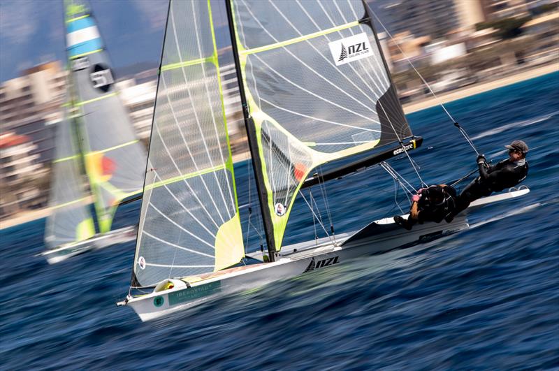 Peter Burling and Blair Tuke - 49er - NZL Sailing Team - Trofeo Princesa Sofia Iberostar - Day 5 - April 5, 2019 photo copyright Sailing Energy taken at Real Club Náutico de Palma and featuring the 49er class