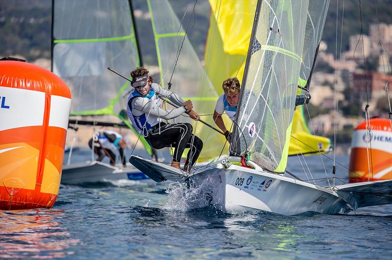 - 49er - NZL- Day 6 - Hempel Sailing World Cup - Genoa - April 2019 - photo © Jesus Renedo / Sailing Energy