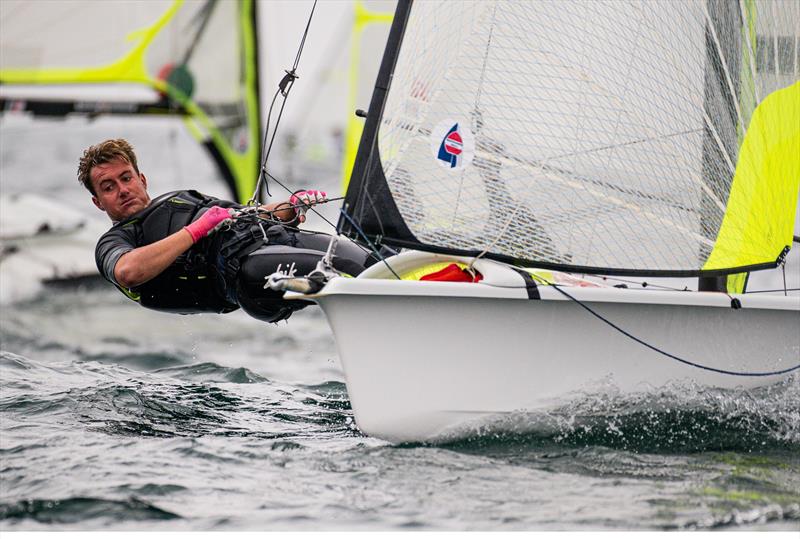 - 49er European Championship - Weymouth - Day 5  photo copyright Drew Malcolm taken at Weymouth & Portland Sailing Academy and featuring the 49er class