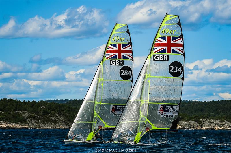 2019 Junior World Championship photo copyright Martina Orsini taken at  and featuring the 49er class