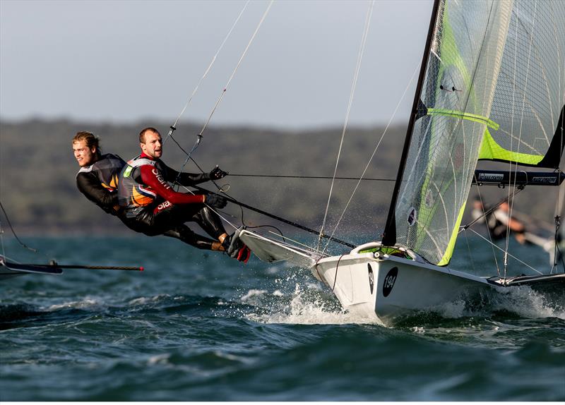 Day 1, 49er World Championships presented by Hyundai - December 3, 2019, Auckland NZ - photo © Pedro Martinez / Sailing Energy