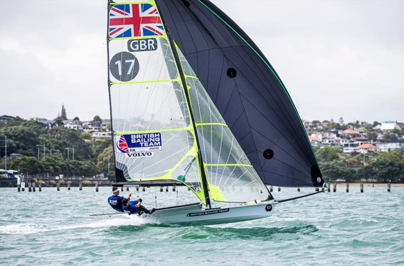 Jack Hawkins and Chris Thomas - 49er, 49erFX and Nacra 17 World Championships day 1 photo copyright Jesus Renedo / Sailing Energy taken at  and featuring the 49er class