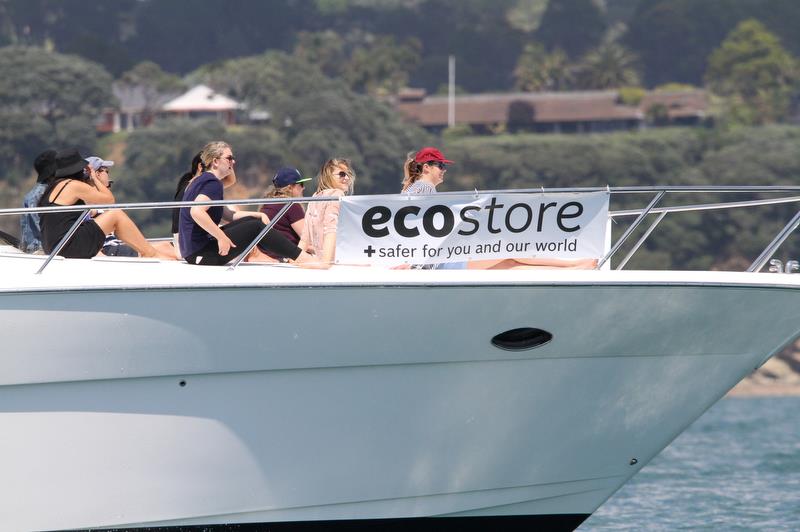 The Members Stand - cheering for Burling and Tuke - every time they can close - 49er - Hyundai Worlds - Day 3 , December 5, , Auckland NZ photo copyright Richard Gladwell taken at Royal Akarana Yacht Club and featuring the 49er class