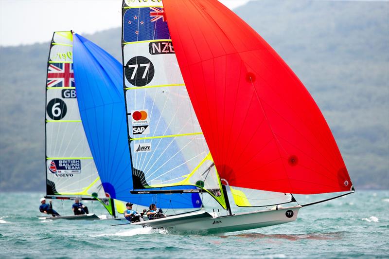 2019 Hyundai 49er, 49erFX and Nacra 17 World Championships - Day 5 - photo © Pedro Martinez / Sailing Energy