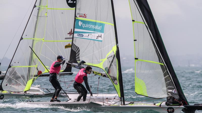 - 49er Worlds, - Day 5 - Auckland, December 3-8, 2019 - photo © Richard Gladwell / Sail-World.com