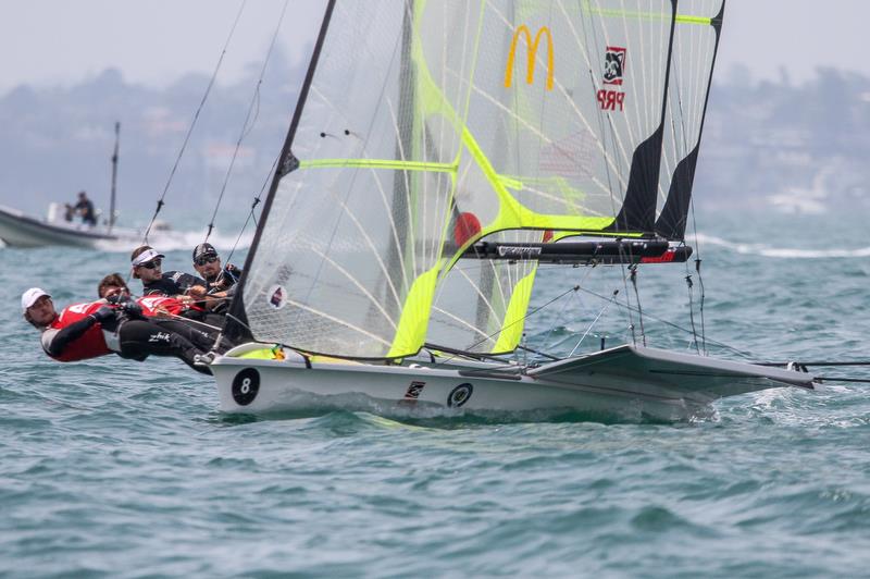 - 49er Worlds, - Day 5 - Auckland , December 3-8, 2019 photo copyright Richard Gladwell / Sail-World.com taken at Royal Akarana Yacht Club and featuring the 49er class