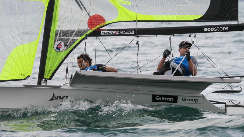 Peter Burling and Blair Tuke -  49er Worlds, - Day 5 - Auckland , December 3-8, - photo © Richard Gladwell / Sail-World.com