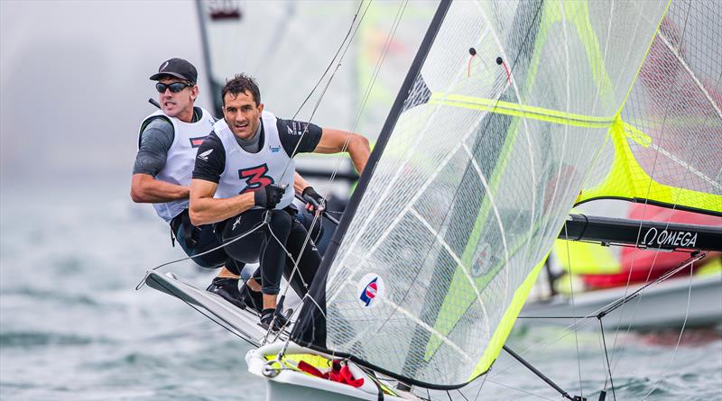 Peter Burling and Blair Tuke - 49er - Day 3 - 2020 World Championships - Royal Geelong Yacht Club - February 2020 - photo © Jesus Renedo / Sailing Energy / World Sailing