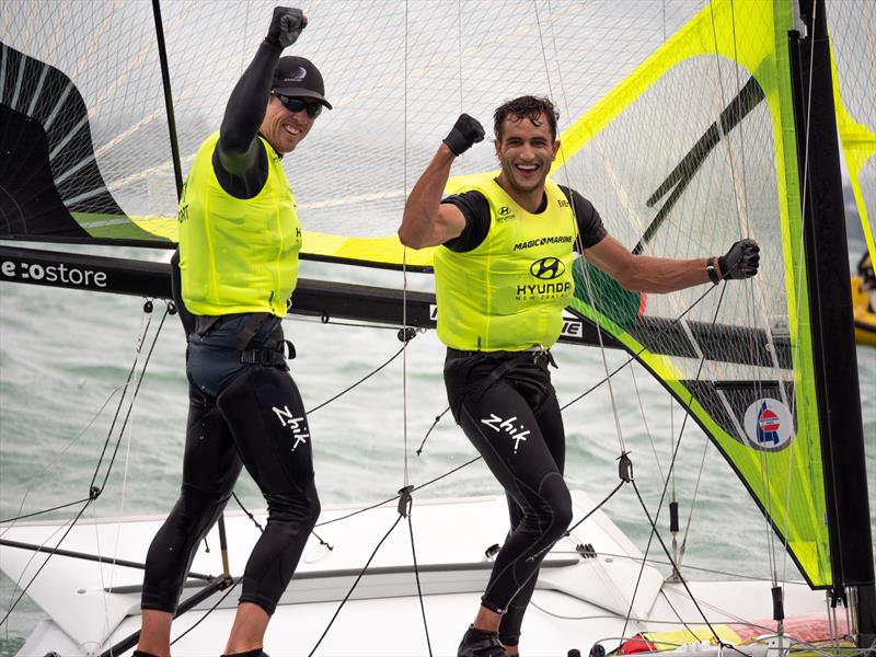 Peter Burling and Blair Tuke join an exclusive list of global athletes as Mastercard ambassadors. - photo © Richard Gladwell / Sail-World.com