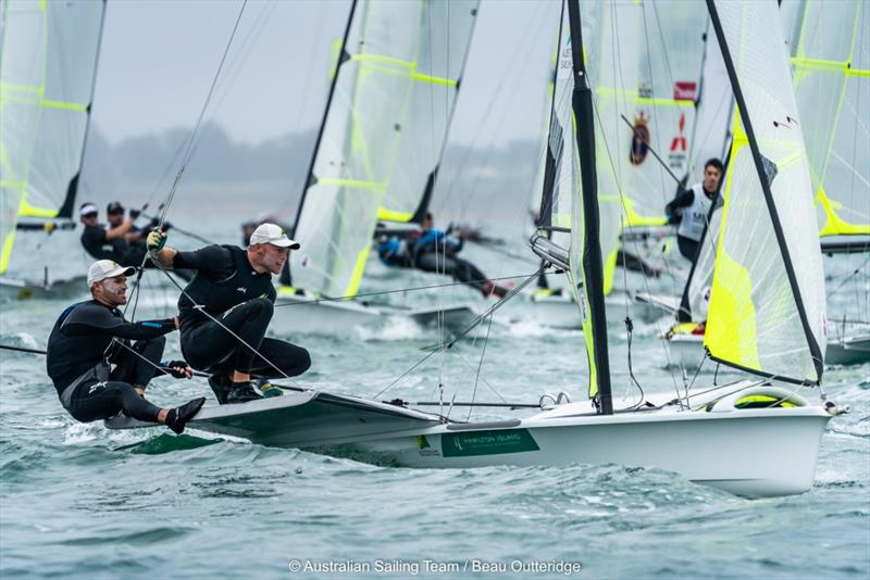 Australian Sailing Team members Will and Sam Phillips - photo © Beau Outteridge