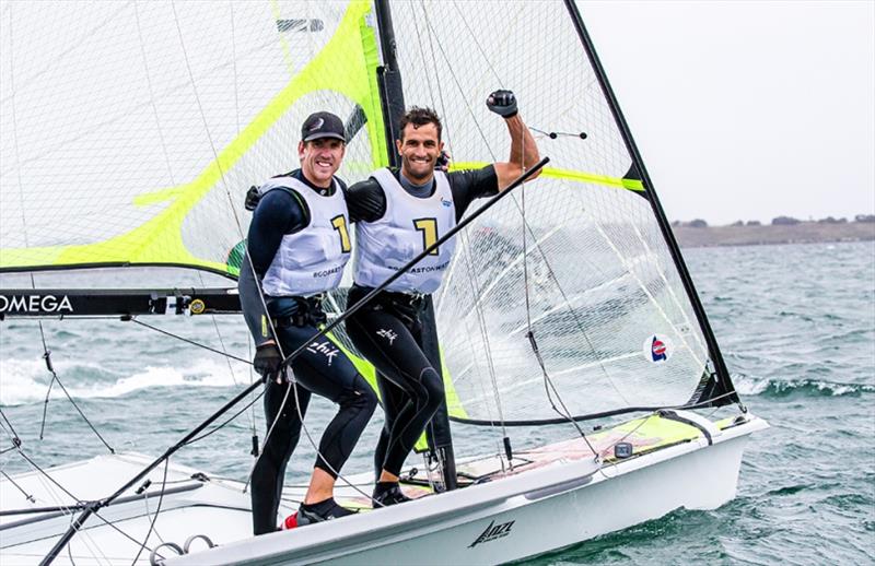 2020 49er, 49rFX and Nacra 17 World Championships photo copyright Jesus Renedo / Sailing Energy / World Sailing taken at Royal Geelong Yacht Club and featuring the 49er class