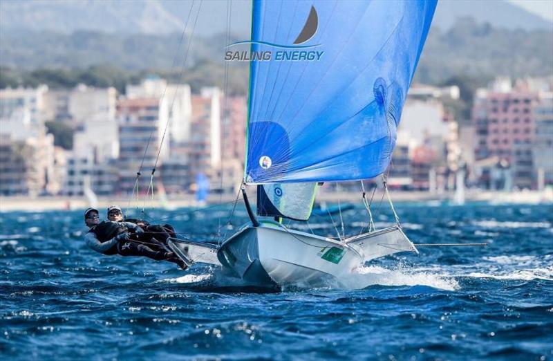 Tom Needham and Joel Turner photo copyright Australian Sailing Team / Sailing Energy taken at  and featuring the 49er class