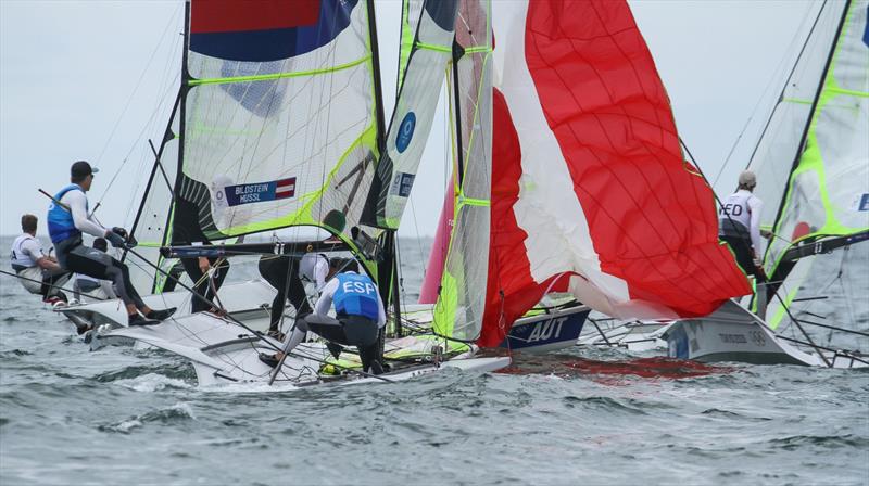 Tokyo2020 - Day 6- July, 30, - 49er - Enoshima, Japan. - photo © Richard Gladwell 