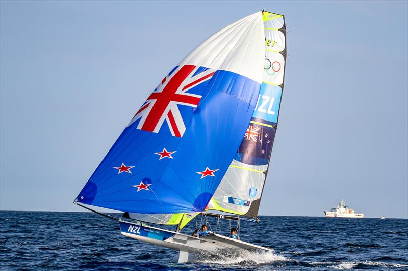 Tokyo2020 - Peter Burling and Blair Tuke -Mens 49er - Day 7- July, 31, - Enoshima, Japan. - photo © Richard Gladwell / Sail-World.com / nz