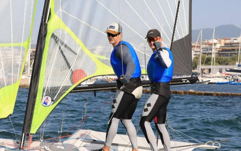 Stanuil and Sztorch claim victory in 49er. - photo © Nikos Pantis