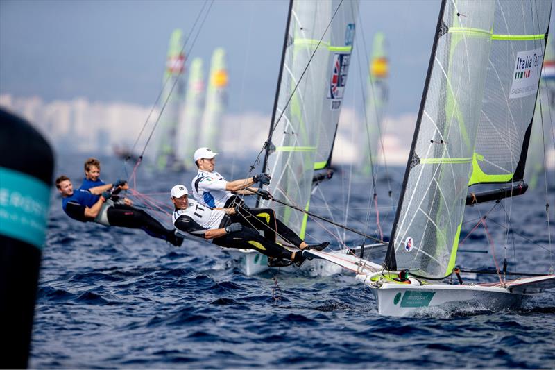 Trofeo S.A.R. Princesa Sofía Mallorca photo copyright Sailing Energy taken at Real Club Náutico de Palma and featuring the 49er class