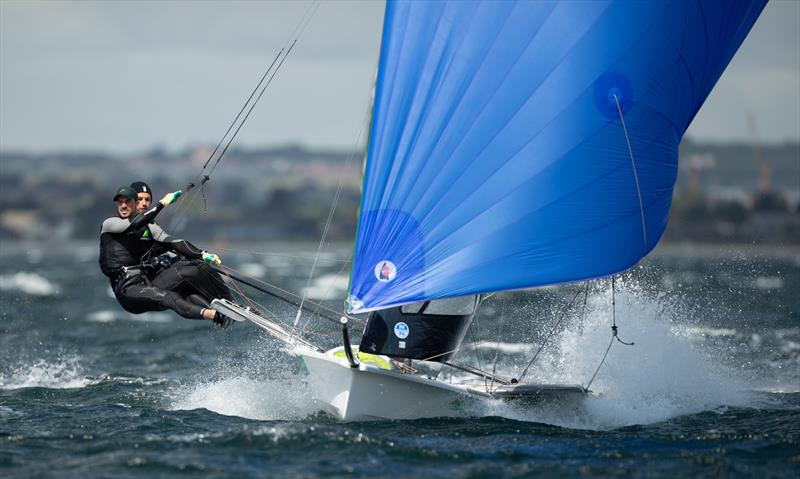 49er - Day 5 - European Championships - Aarhus, Denmark - July 2022 - photo © Peter Brogger