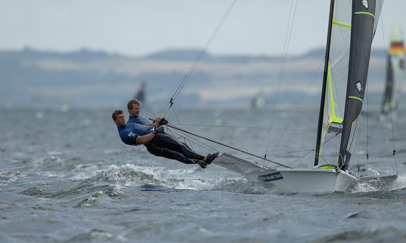 49er - Day 5 - European Championships - Aarhus, Denmark - July 2022 - photo © Peter Brogger