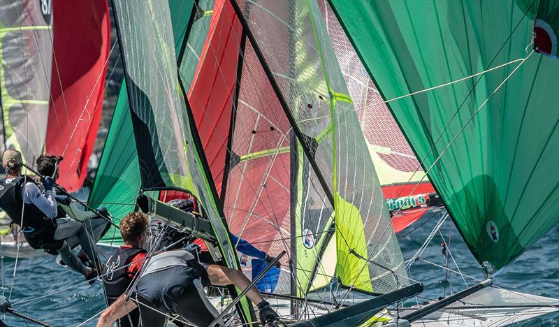 2022 Junior World Championship  photo copyright Renato Tebaldi taken at  and featuring the 49er class