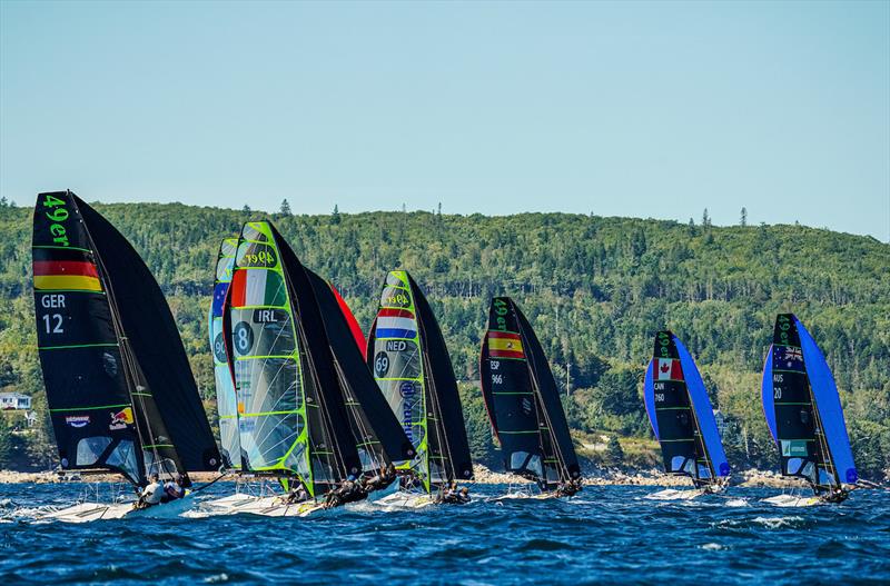 49er, 49erFX and Nacra 17 World Championships - Day 4 photo copyright Sailing Energy taken at  and featuring the 49er class