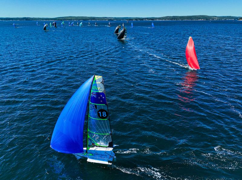  Isaac McHardie and William McKenzie - 49er - (NZL) - World Sailing Championships - Nova Scotia - September 2022 photo copyright Sailing Energy taken at Royal Nova Scotia Yacht Squadron and featuring the 49er class