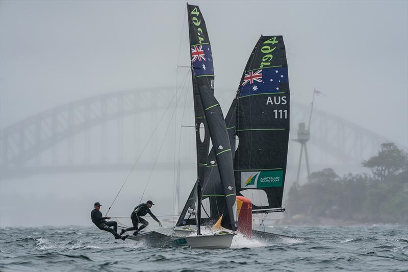 Tom Needham and Joel Turner - Sail Sydney photo copyright Beau Outteridge taken at Australian Sailing and featuring the 49er class
