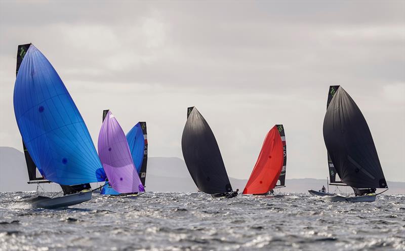 Lanzarote International Regatta Day 1 photo copyright Sailing Energy taken at Lanzarote Sailing Center and featuring the 49er class