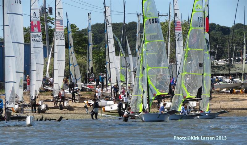 Oakcliff has awarded $1.2 million dollars in prize grants to Olympic hopefuls through the Triple Crown Regatta photo copyright Oakcliff Sailing taken at Oakcliff Sailing Center and featuring the 49er class