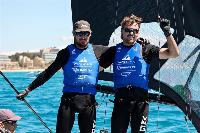 Gold for Beck & Gunn (NZL) in the 49er at the 2023 Princess Sofia Regatta photo copyright Sailing Energy / Trofeo Princesa Sofía taken at Real Club Náutico de Palma and featuring the 49er class