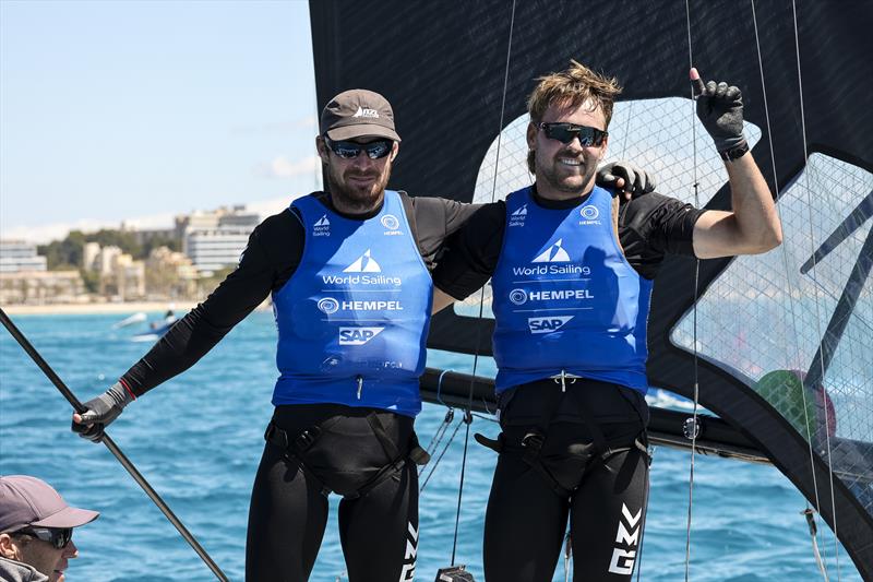  -  (NZL) - 49er - Day 6 - 2023 Princess Sofia Regatta in Palma de Mallorca, Spain - photo © Sailing Energy