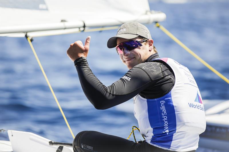 Silver Medalist George Gautrey (NZL) - ILCA 7- Day 6 - 2023 Princess Sofia Regatta in Palma de Mallorca, Spain Day 6 - 2023 Princess Sofia Regatta in Palma de Mallorca, Spain - photo © Sailing Energy