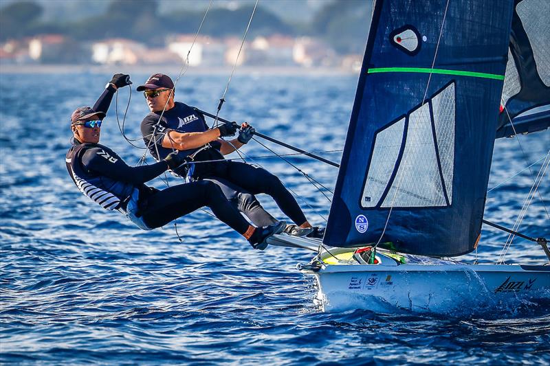 Day 3 - NZL Sailing Team - Semaine Olympique Francais - April 26, 2023 photo copyright Sailing Energy taken at  and featuring the 49er class