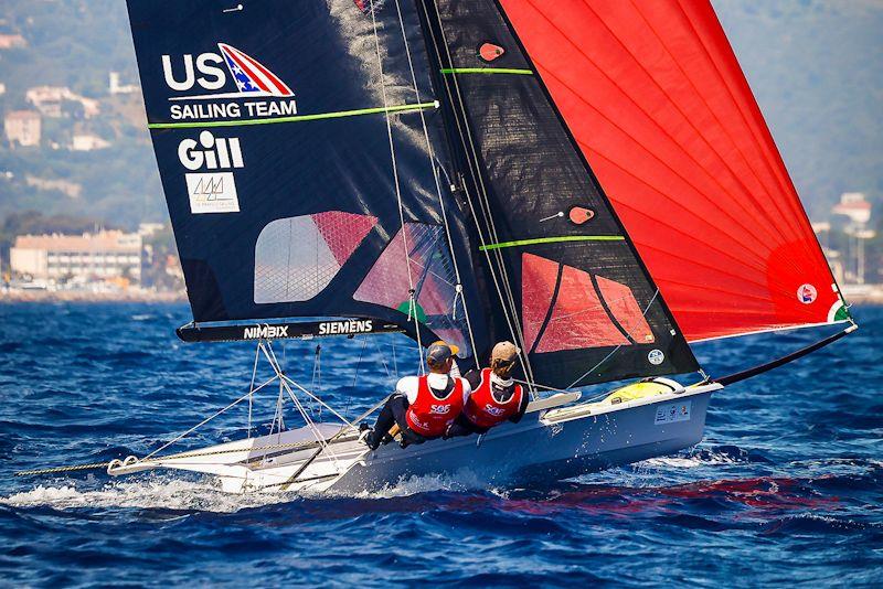 USA on day 4 - 54th Semaine Olympique Française - Toulon Provence Méditerranée photo copyright Sailing Energy / Semaine Olympique Française taken at COYCH Hyeres and featuring the 49er class