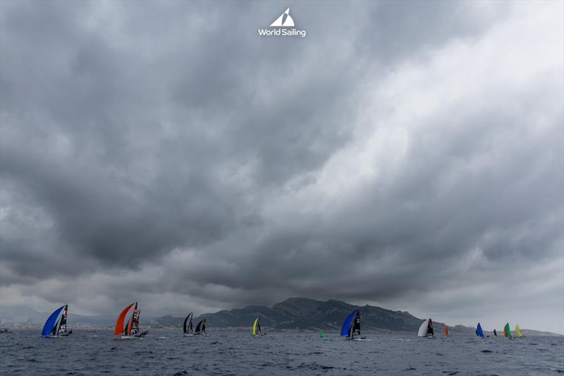 Paris 2024 Olympic Sailing Test Event, Marseille, France. Day 4 - photo © Sander van der Borch / World Sailing