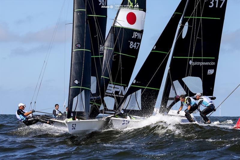 2023 Allianz Sailing World Championships Day 2 - photo © Sailing Energy / World Sailing