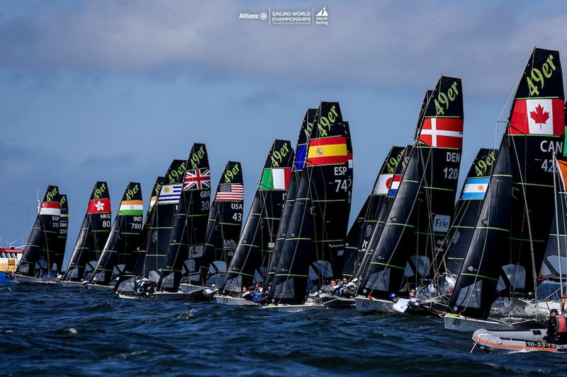 2023 Allianz Sailing World Championships Day 2 - photo © Sailing Energy / World Sailing