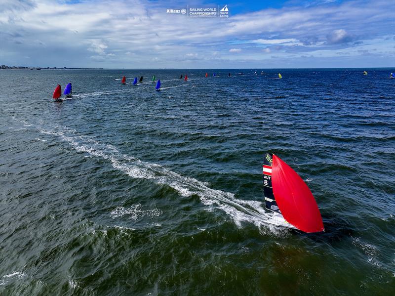 2023 Allianz Sailing World Championships Day 3 - photo © Sailing Energy / World Sailing