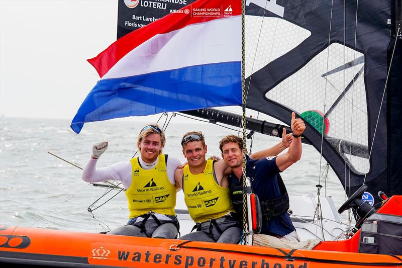 Dutch Team Clinches First Gold Medals at Allianz Sailing World