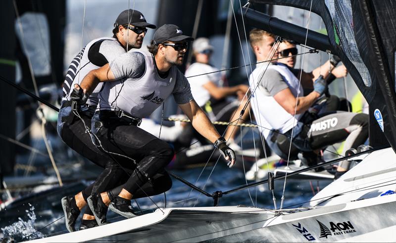 49er European Championships, Vilamoura, November 2023 - photo © Joao Costa Ferreira