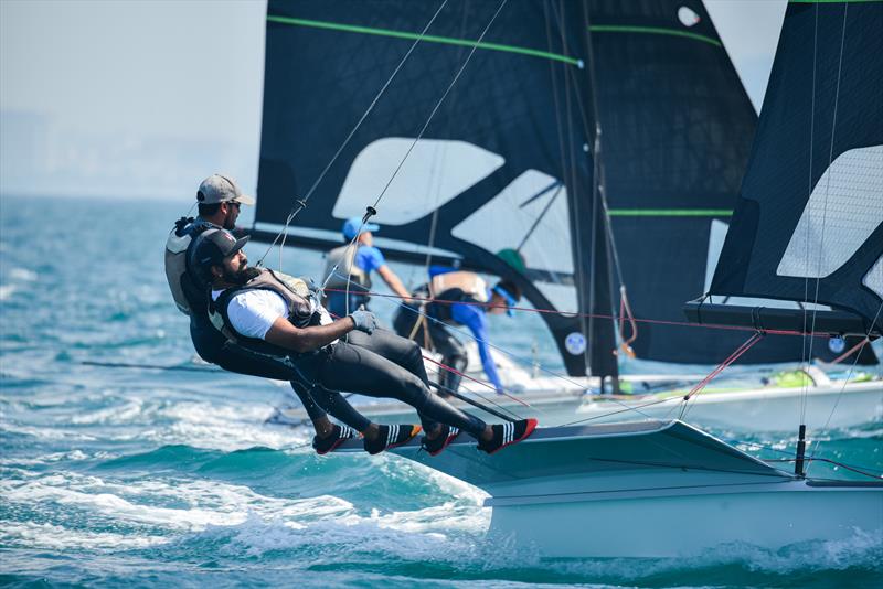 Asian Sailing Championships - 49er sailors - photo © YRAT