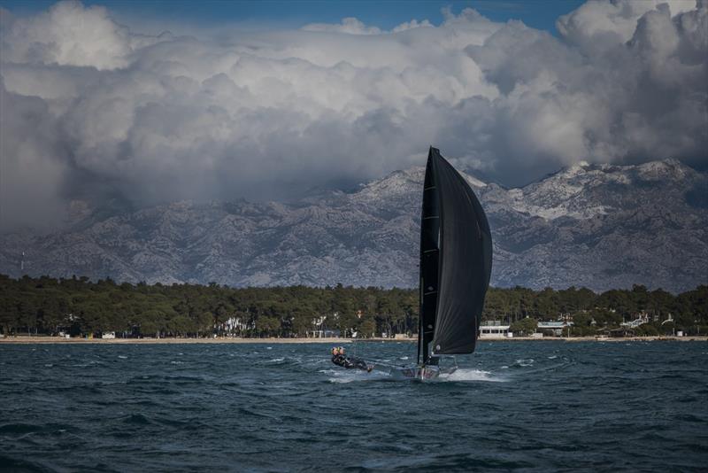 Sailing on Bora – Red Bull Content Pool photo copyright 49er and Nacra 17 Sailing taken at  and featuring the 49er class