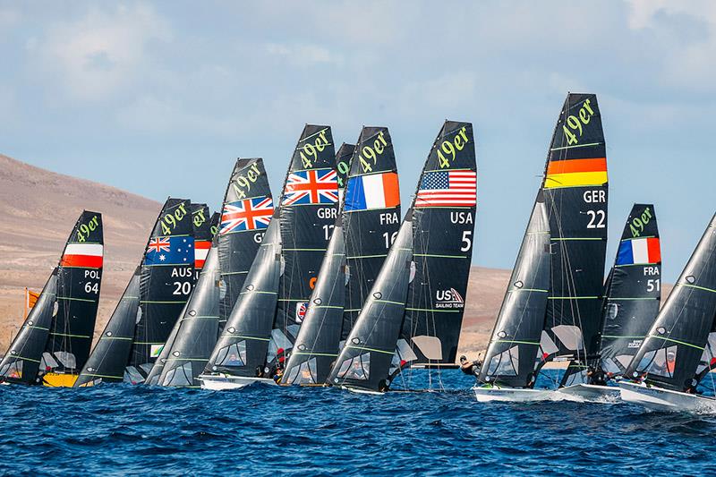 49er and 49erFX World Championships at Lanzarote - Day 4